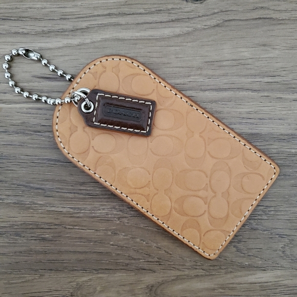 Coach Luggage Tag
